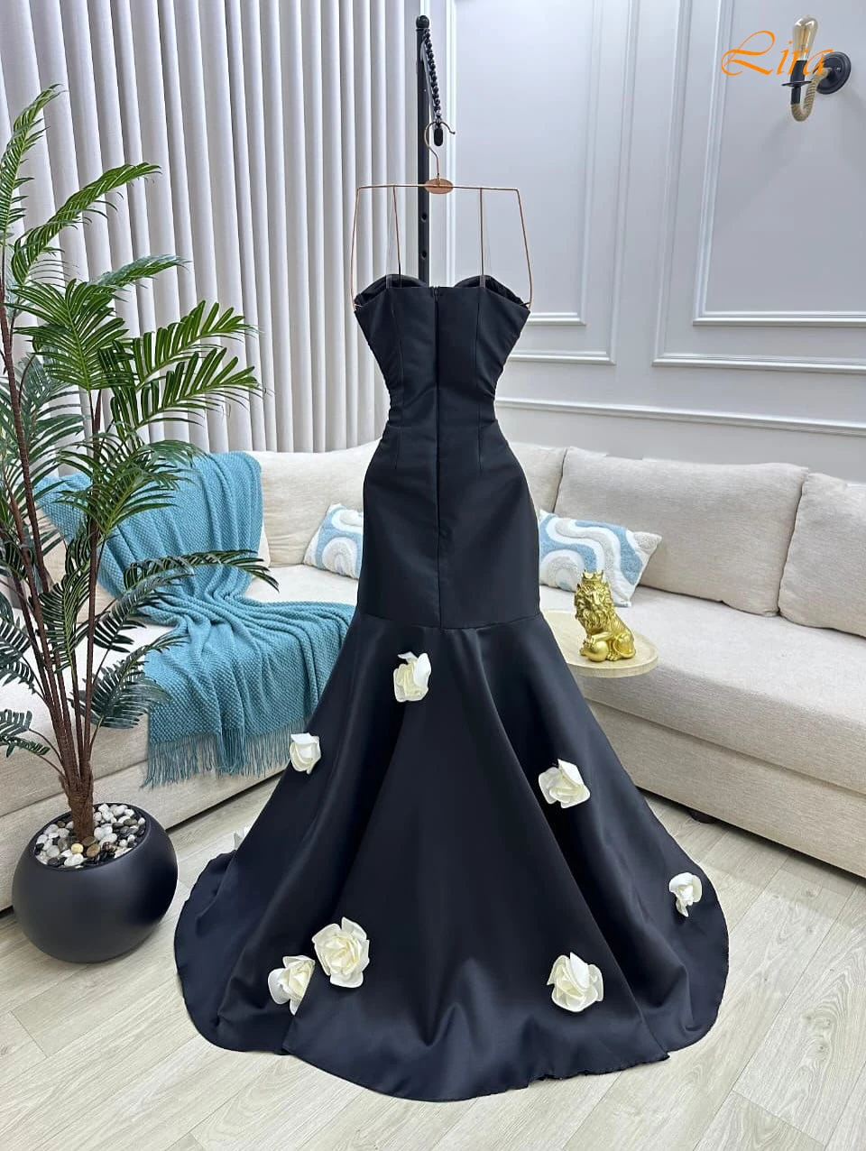 

Customized Mermaid Sweetheart Elegant Formal Evening Dress and Spaghetti Straps Fashion Celebrity Gowns High Quality Party Dress