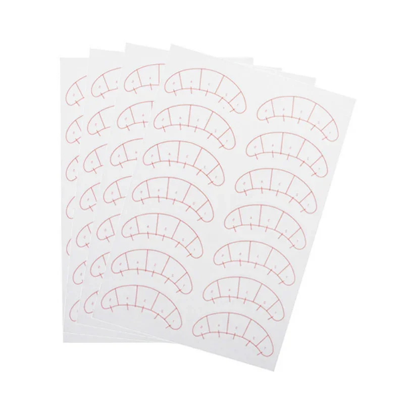 SENSE LASHES 140 pcs Lash Mapping Stickers 5 Points Positioning Eye Stickers Eyelash Extension Teaching Learning Eye Stickers