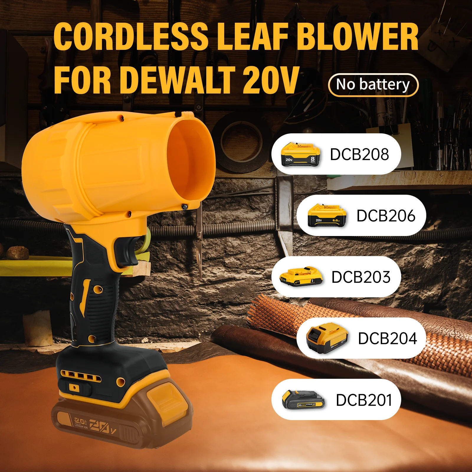 منفاخ هواء قوي بدون فرشاة لتنظ - مراجعة Cordless Leaf Blower Brushless 20V وسعره