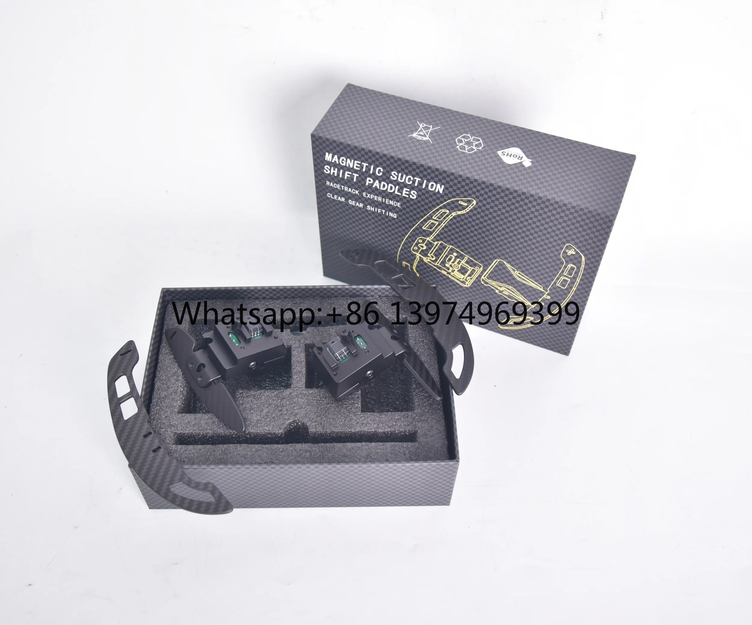 Newly Upgraded Carbon Fiber Magnetic Shift Paddles Enhance Driving Experience Suitable for Hyundai I30N