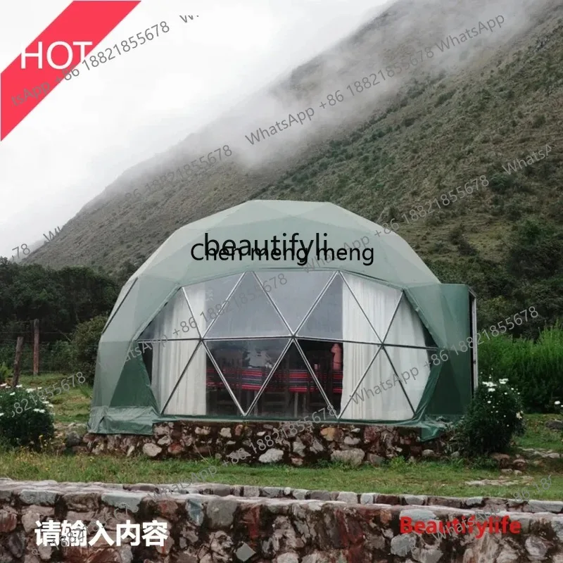 

Ball Tent Outdoor Hotel B & B Star Room Camp Yurt Sun Room Star Tent LHY26