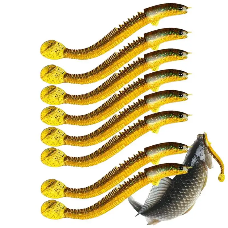 

Fishing Lures For Freshwater And Saltwater Realistic Bass Lures With 46 Section Fishing Lures Bass Creative Fishing Bait For