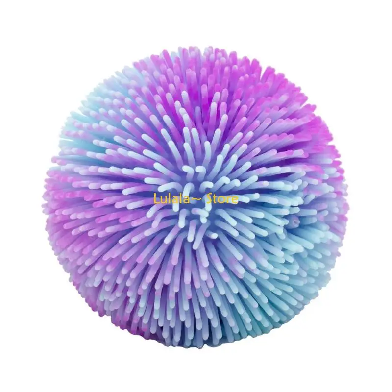Y4QA Ball Stress Relief Ball Fidgets Toy Stretchy Squeeze Sensory Toy Squishier Ball For Office Home Classroom Use