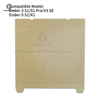 K1 PEI 빌드 플레이트 스프링 스틸 히트 베드 235*235mm Ender-3 S1, 엔더3 S1 Pro/ 엔더3 V3 SE/ ender 3 v3 ke, Ender5 S1 3D 프린터 플레이트 235x235 빌드 베이스에 적합