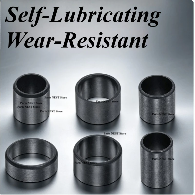 4/10PCS for POM Bearing Sleeve 17x26mm, Self-Lubricating Plain Bushing, Wear-Resistant Shaft Guide for Industrial Machine Tools