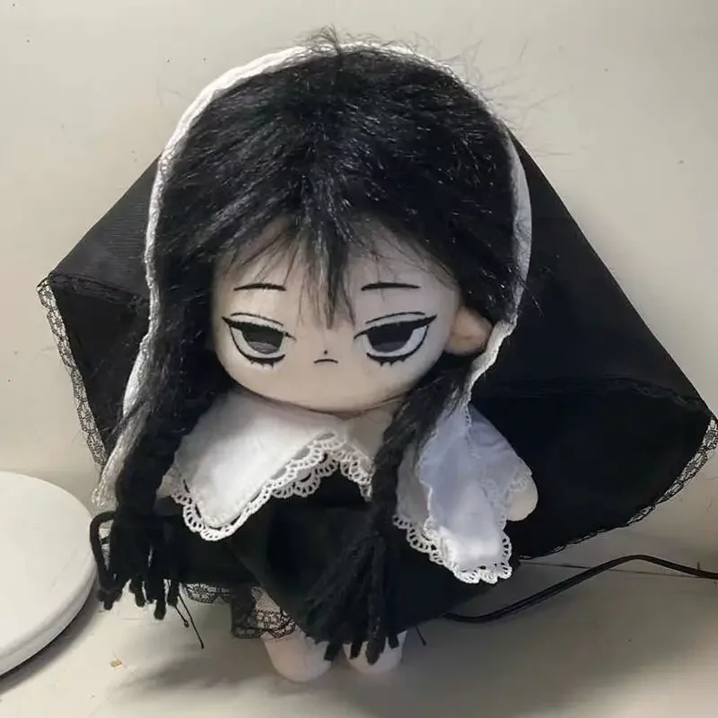 20cm miércoles familia Addams muñeca desnuda Linda muñeca de algodón niña Wenty vestido de dibujos animados muñeca de algodón niños regalo de cumpleaños juguete de Navidad