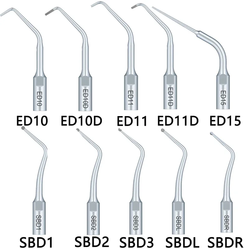 Denspay Dental Air Scaler Tip Handpiece Ultrasonic Scaler Scaling Tips Fit For Satelec Periodontics Endodontics Tips Whitening