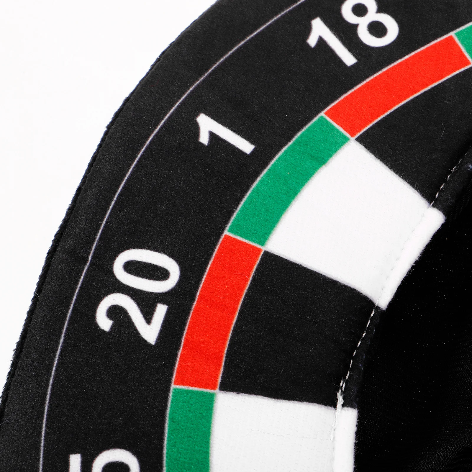 

Dartboard Shaped Hat Hood Party Cosplay Headgear Sports Novelty Cap for Festival Beach Events Activity Gear