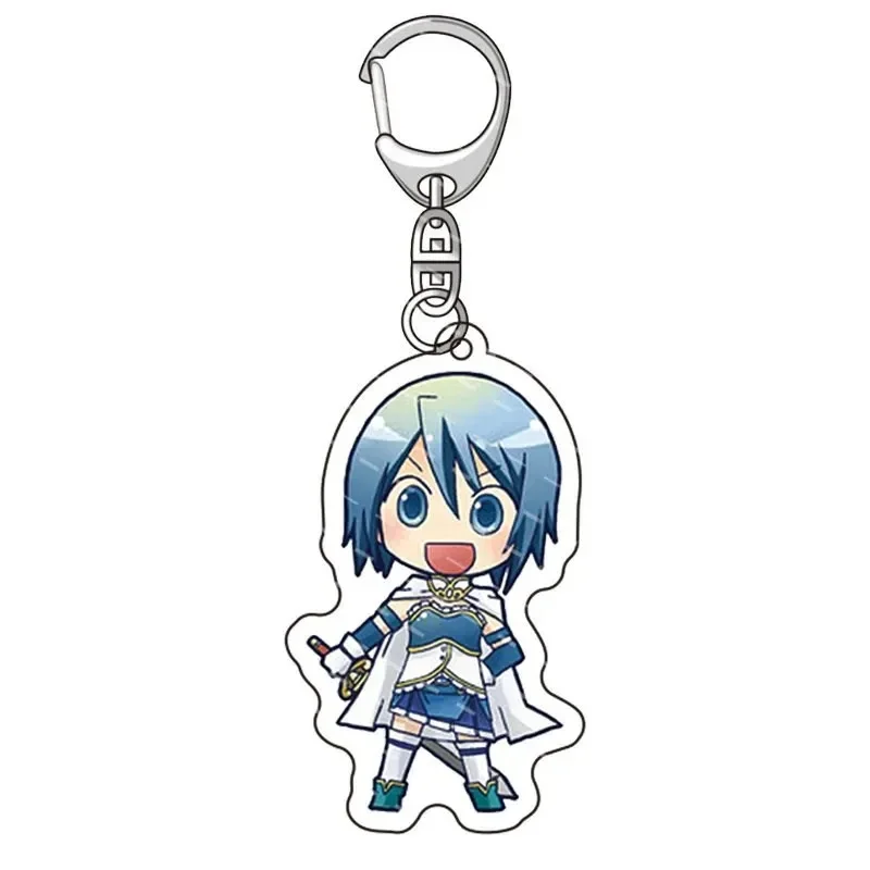 Anime Puella Magi Madoka Magica Acrylic Keychain Figure Miki Sayaka Tomoe Kaname Madoka Akemi Homura Cosplay Bag Pendent Gift