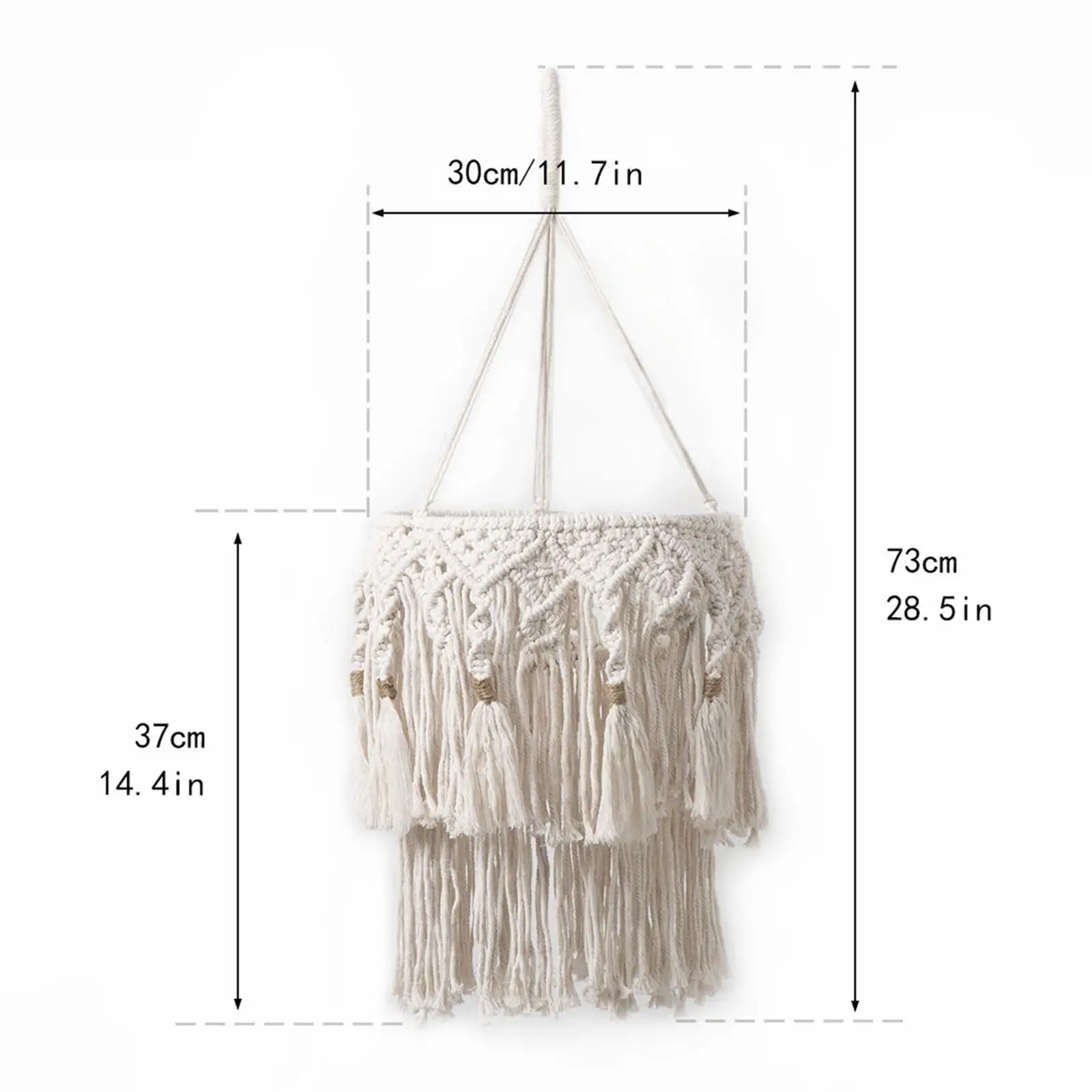 غطاء مصباح زينة بوهيمية ملحقات متعددة الوظائف غطاء خفيف للمقهى وغرفة المعيشة والمطبخ والمطعم بجانب السرير