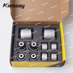 10PCS Good Quality Front Suspension Control Arm Bushing Kit For Audi A6 05-11 C6 A6L 4F0407183 4E0407182 4E0407181 8D0407515