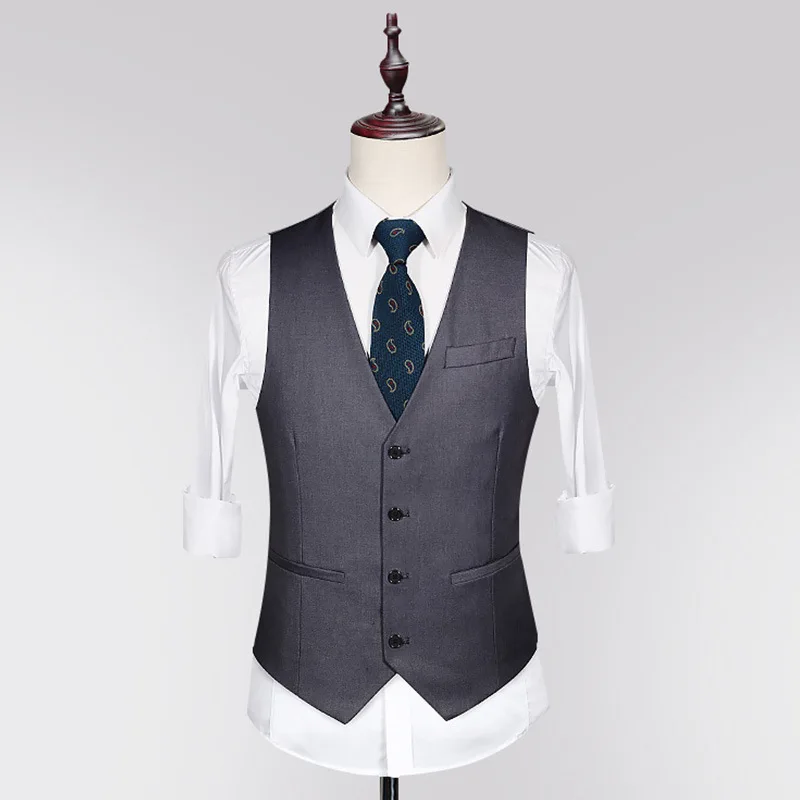 H515 suit vest skirt suit jacket women's outer wear men's same style professional two-piece shirt layered casual slim vest