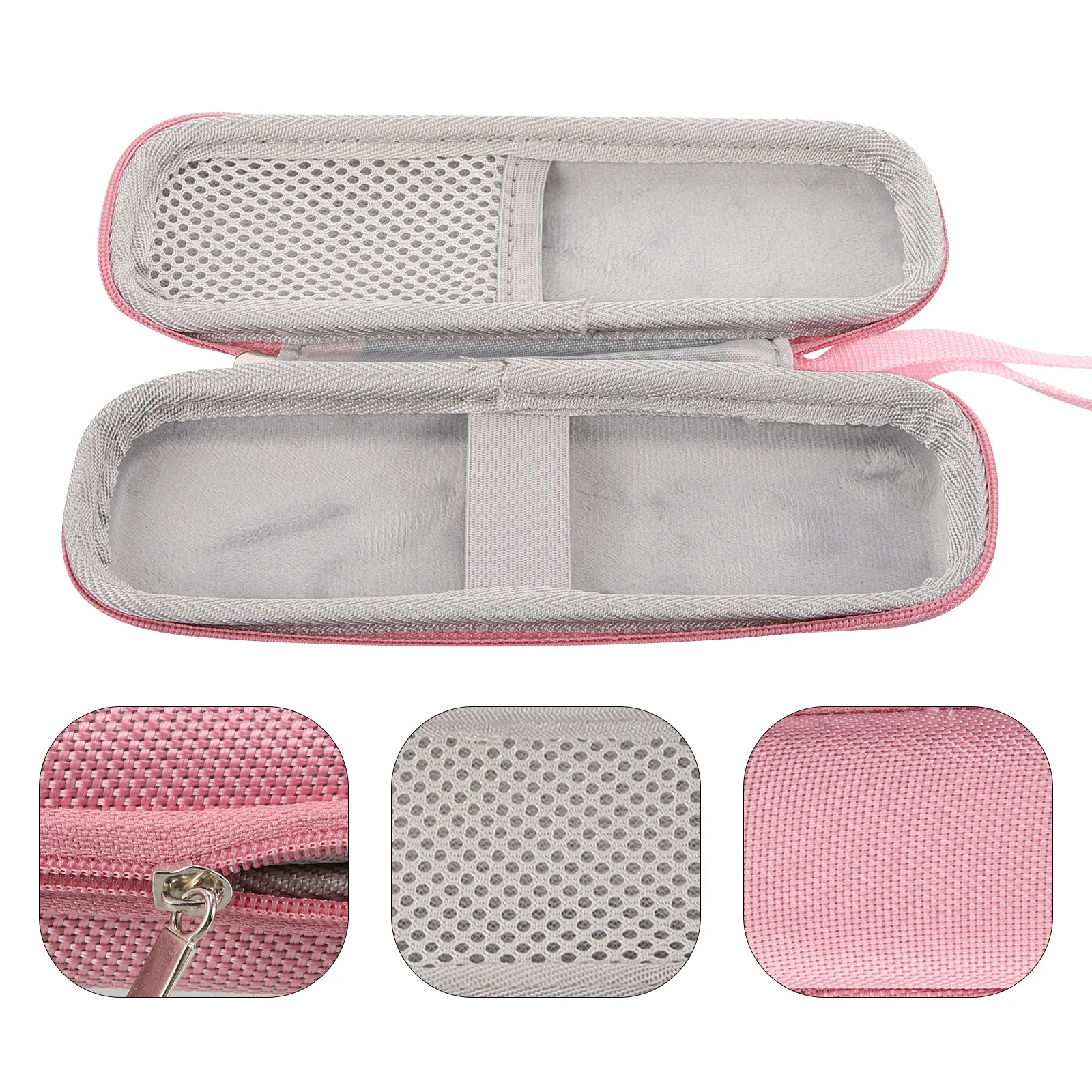 علبة فرشاة الأسنان الكهربائية، صندوق تخزين للسفر عالي التحمل، حامل فرشاة محمول، حقيبة واقية مقاومة للماء للسفر والمنزل في الهواء الطلق