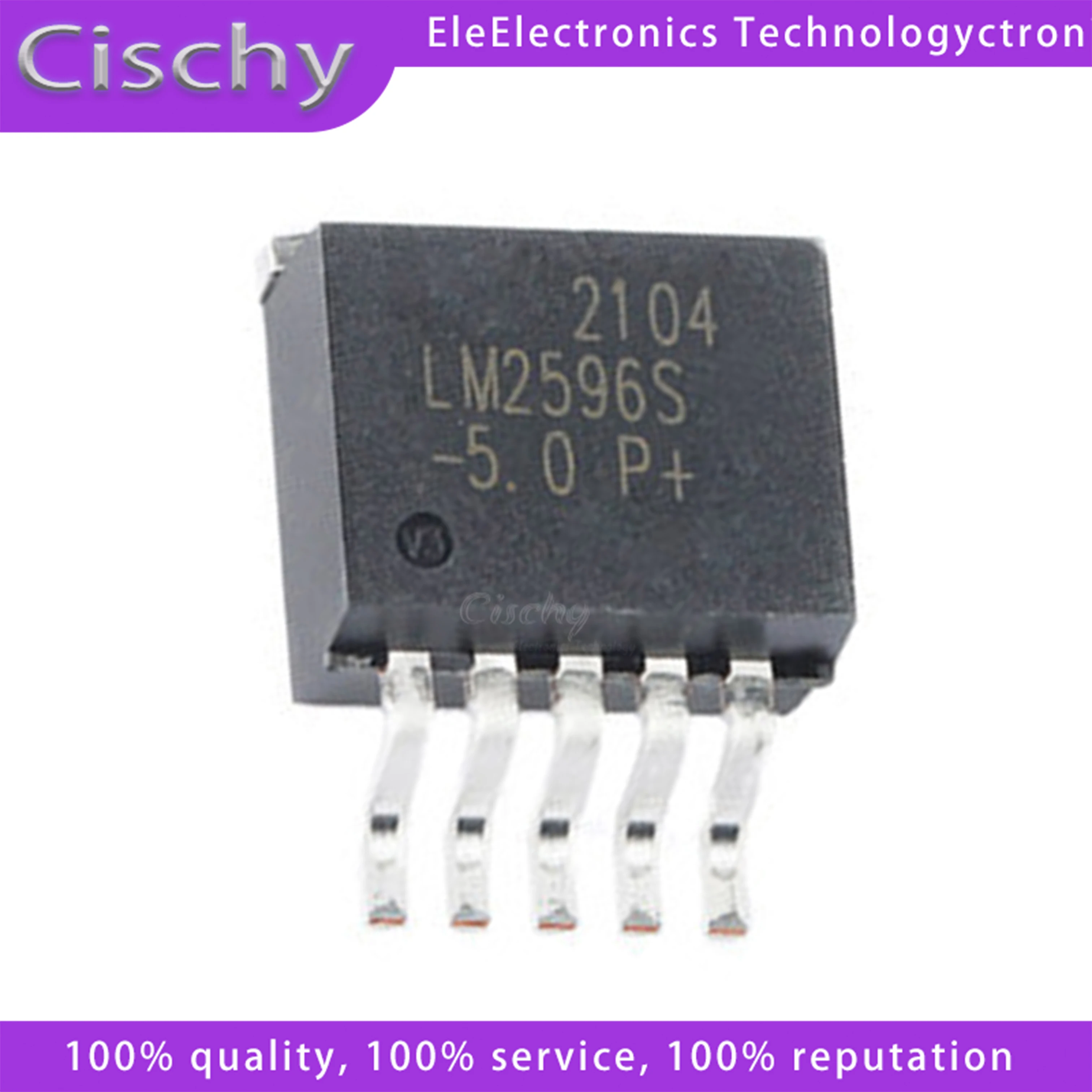 5pcs/lot LM2596S-5.0 LM2596S LM2596 2596 TO-263