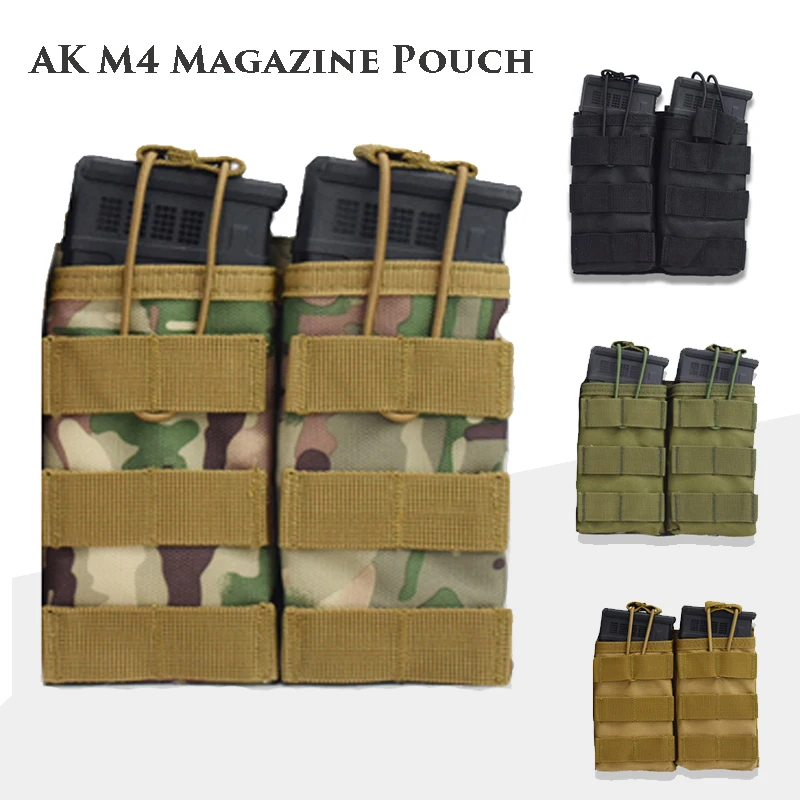 

Tactical Single / Double / Triple Molle Magazine Pouches Vest Accessories Bag Open Top Cartridge Pouch