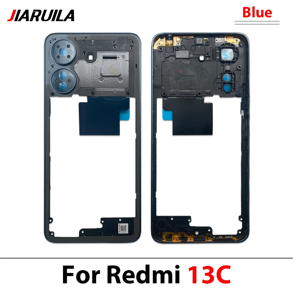 NEU Mittelrahmen Mittelgehäuse Ersatzteile für Xiaomi Redmi 13 13C 14C A5 Mittelrahmen – Detail 11