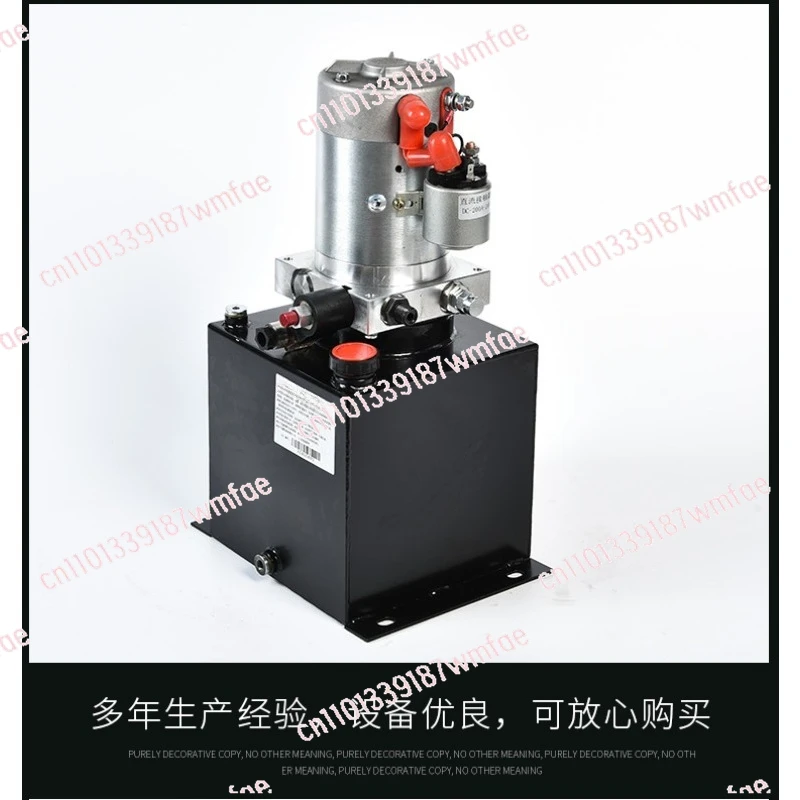 

24 V Hydraulic Power Single Acting Pump Dump Truck