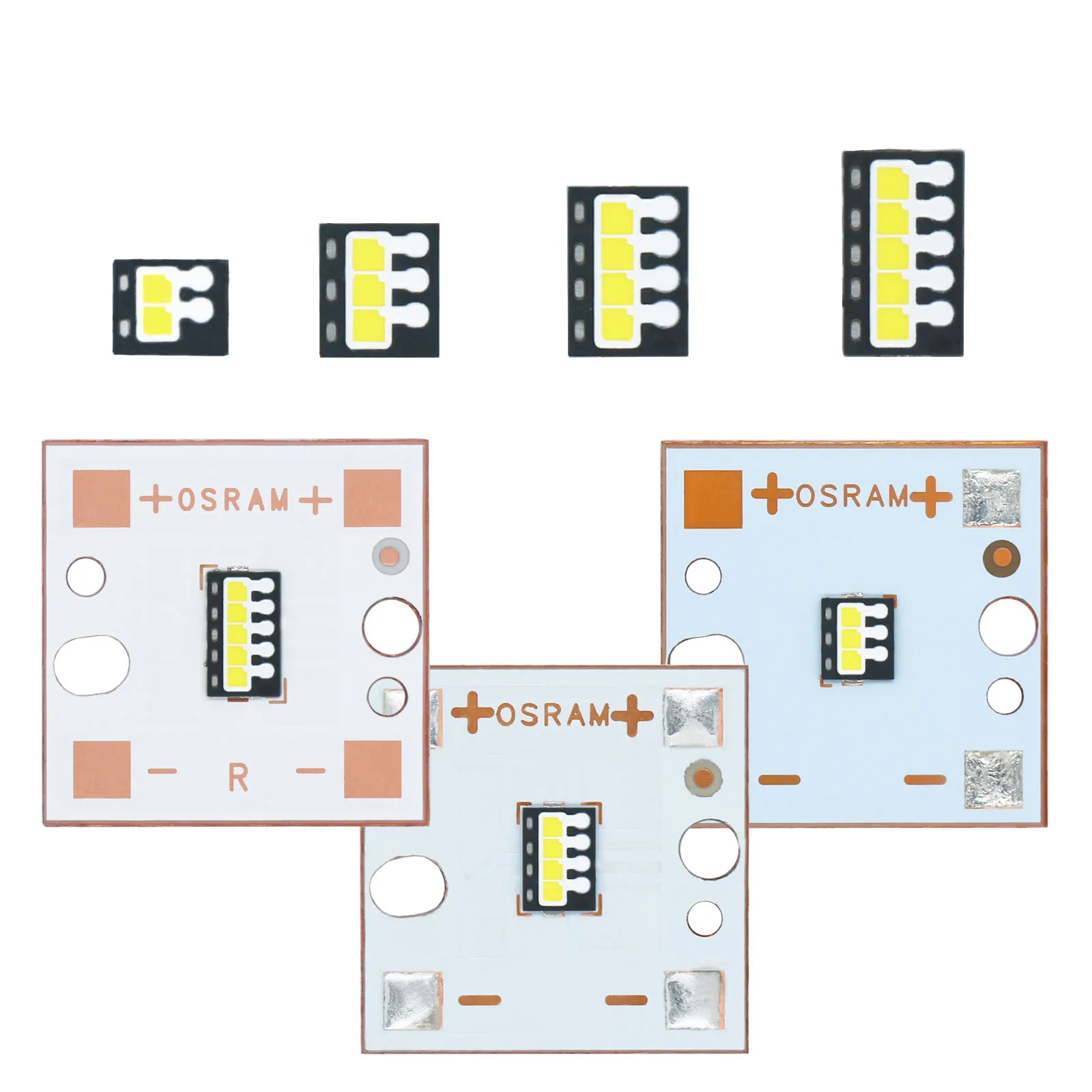 Luz LED de alta potencia para coche, 5 piezas, 10W, 15W, 20W, 25W, 9V, 12V, 15V, Chip SMD, cuentas LED, sustrato de PCB de cobre para faros de