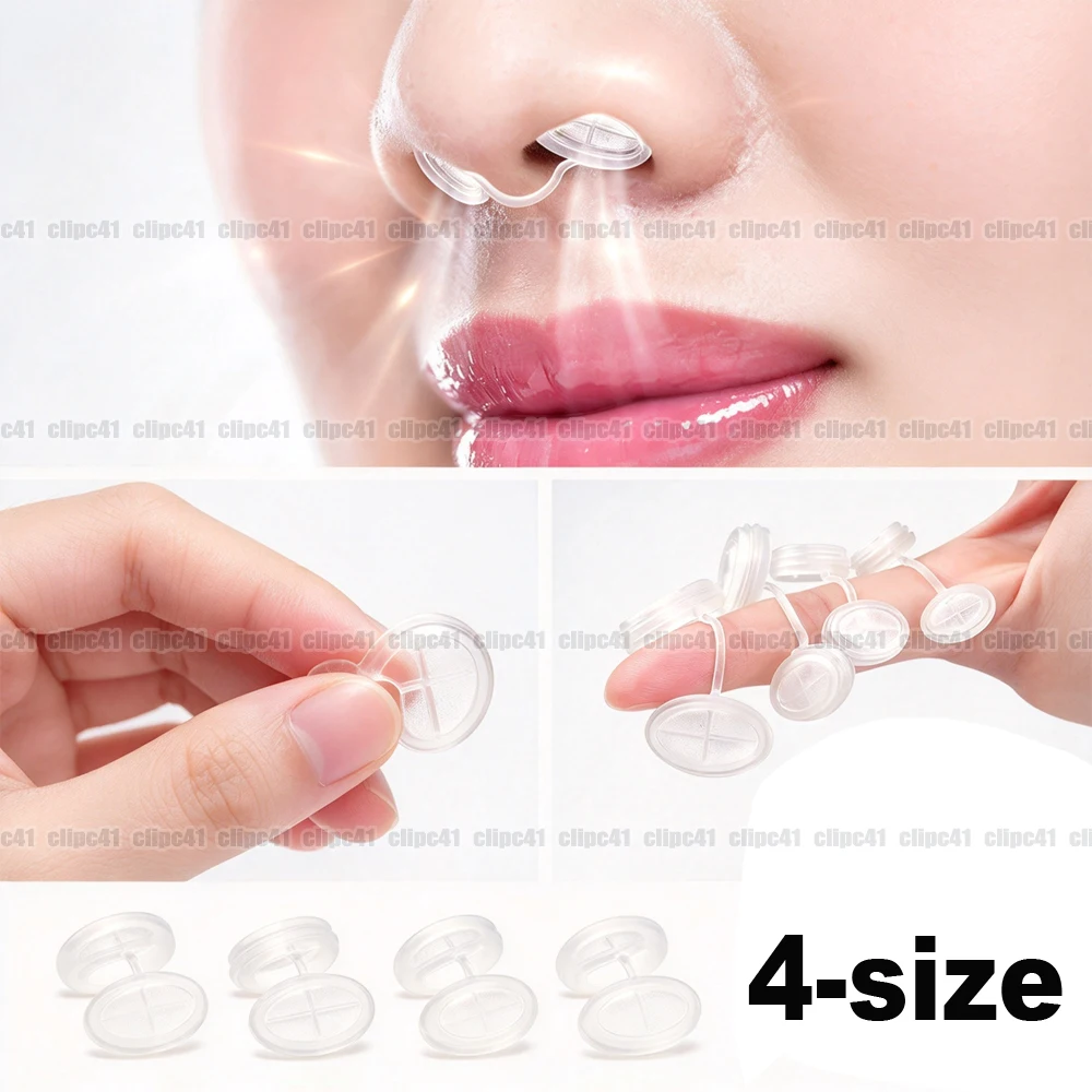 4 Sizes Disposable Nose Filters Invisible Nasal Plugs For Outdoor Daily Use Dust Allergy Smog Control Nose Plugs For Dust