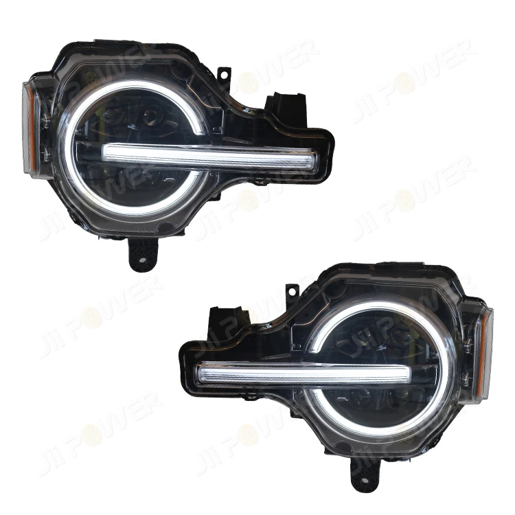 

LED Head Lamp Running Light Turning Light Headlight with 4 Lenses for Ford Bronco 2020+