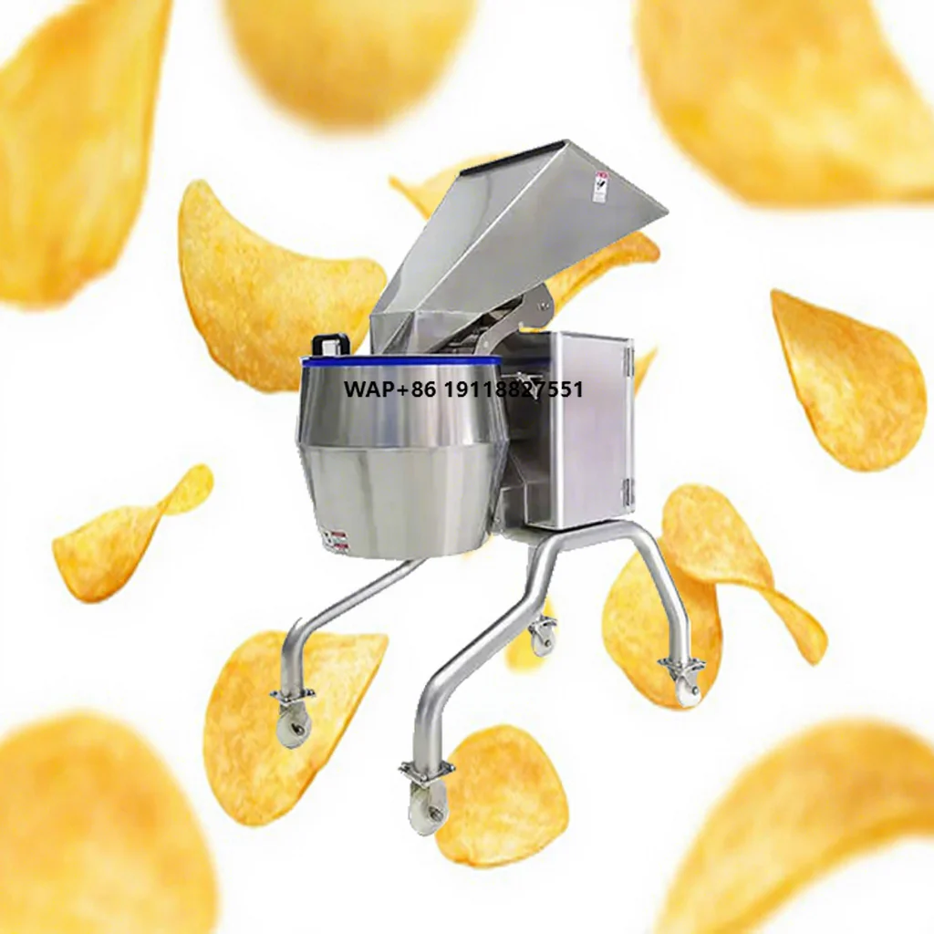 High Efficiency & Durable Food Grade Stainless Steel Commercial Vegetable Slicer & Shredder for Central Kitchen