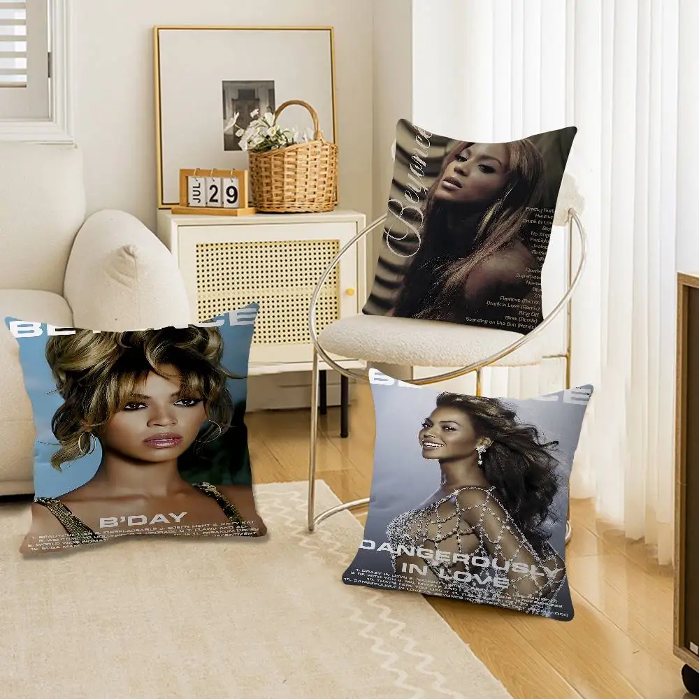 B-Beyonce Renaissance Singer Personalized Pillow Cover Kids Bedroom Wild Party Decor Pillowcase kid Birthday shower Gift