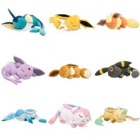 original Eeveelution big sleeping Sylveon & Espeon & Umbreon & Leafeon plush toy stuffed toy doll doll