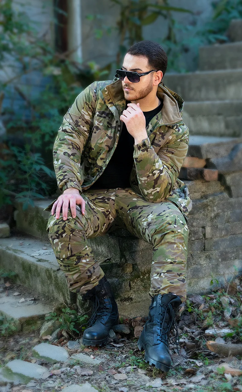 

Уличный L7 экстремально холодная портативная холодная хлопковая одежда тренировочный комплект уличная водонепроницаемая теплая хлопковая одежда тренировочная одежда