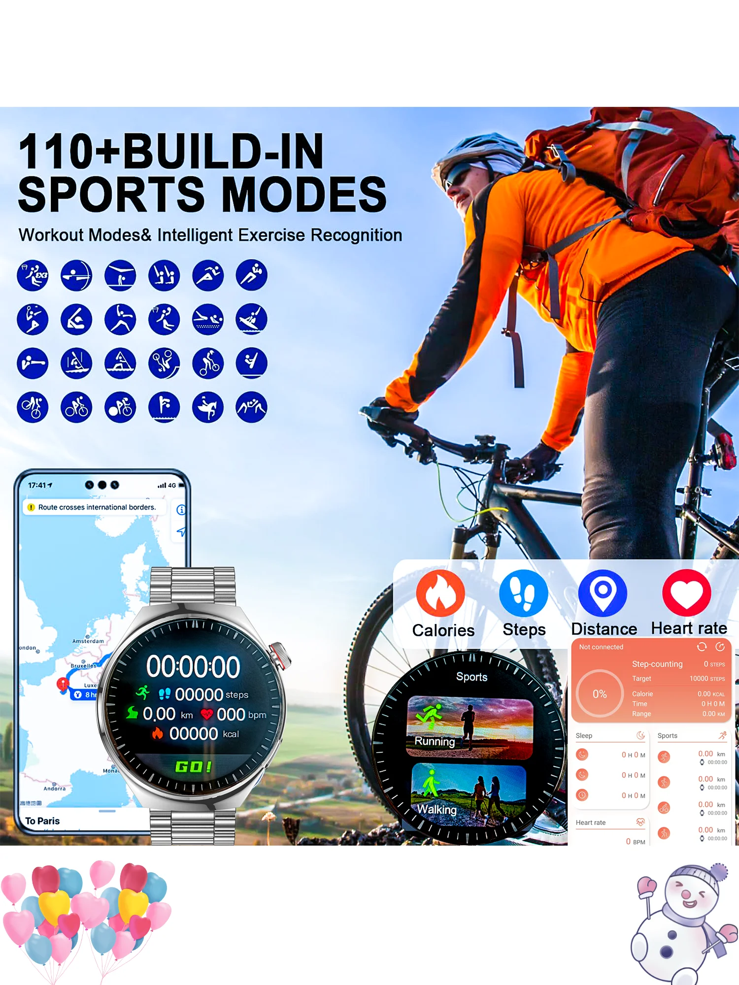 LEMFO ساعة ذكية للرجال Pro AMOLED HD 1.6 شاشة بلوتوث مكالمة مع نظام تحديد المواقع المسار NFC مراقب معدل ضربات القلب مقاوم للماء ساعة ذكية رياضية #6