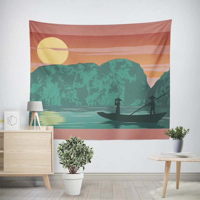 Home decorations Anime animals modern room decor wall tapestry aesthetic bedroom aesthetic wall art large fabric wall tapestry - view 6