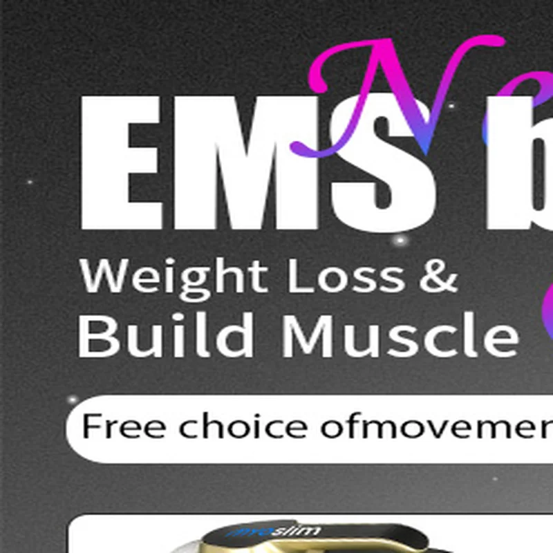 MYOslim EMS Muscle Electromagnetic Stimulator 7500W RF Body Sculpting Portable Slimming Weight Loss Machine