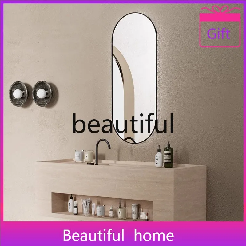 حوض غسيل متكامل من ألواح الصخور الإيطالية البسيطة، حوض غسيل معلق من ألواح الصخور