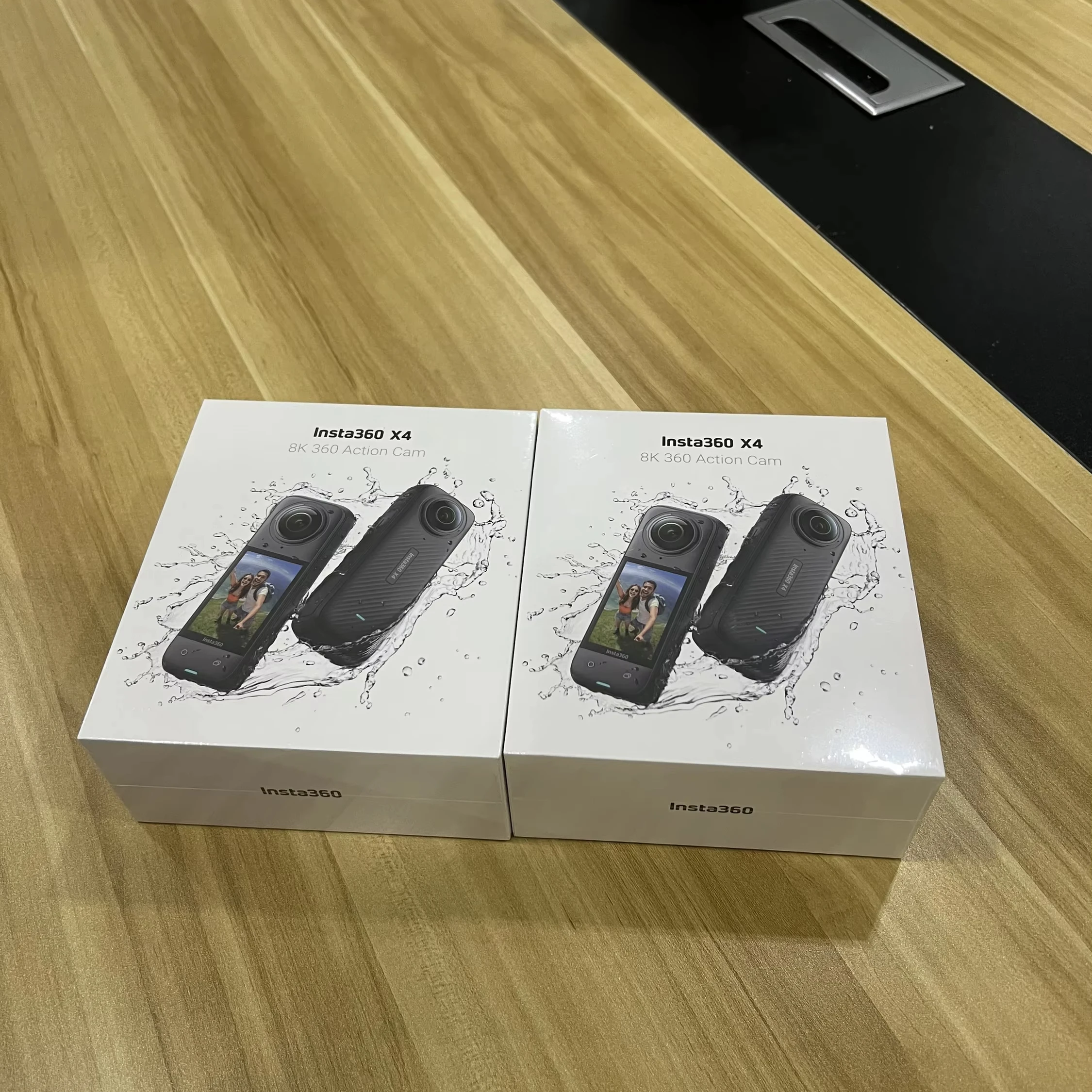 

Stock 8K Wide-Angle Video Invisible Seldfie Stick Removable Lens Guards135 Min Last Insta360 X4 -8K Waterproof 360 Action Camera