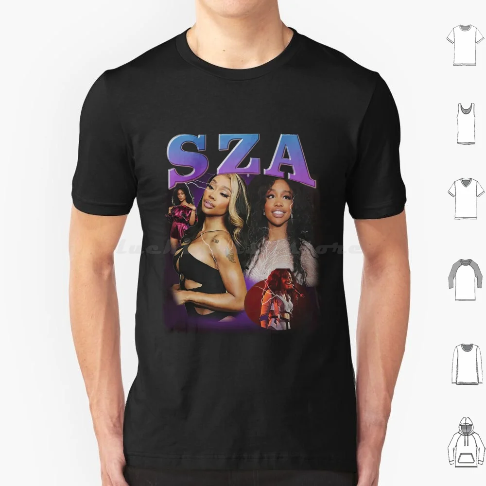 Sza Printed Graphic T Shirt Cotton Men Women Diy Print Sza Ctrl Music Rap Ssza Sza Ctrl Good Days Album Singer Rnb R B Tde