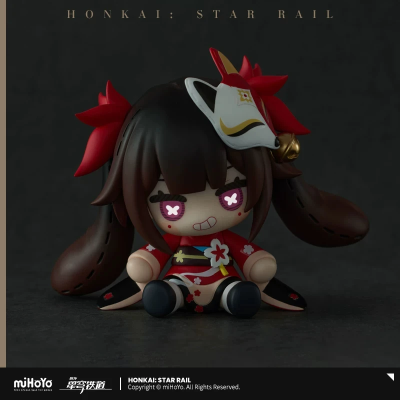 

[Genuine] HUGGY BOOM Sparkle Luminous Dolls Game Honkai Star Rail Sparxie Cartoon Statues Anime Cosplay Model Xmas Gifts 11CM