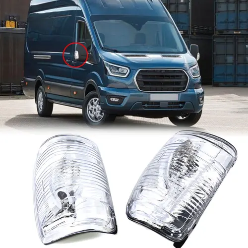 Luz de señal de giro del espejo lateral derecho/izquierdo para FORD TRANSIT 2015, 2022, 150, 350HD, BK3113B381AB, 250, 1847387