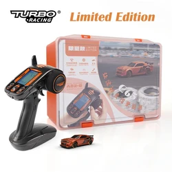 Turbo Racing 1:76 C65 Racing Drift RC Car Limited Edition with Gyro Radio Full Scale RC Toy RTR Kit for Kids and Adults