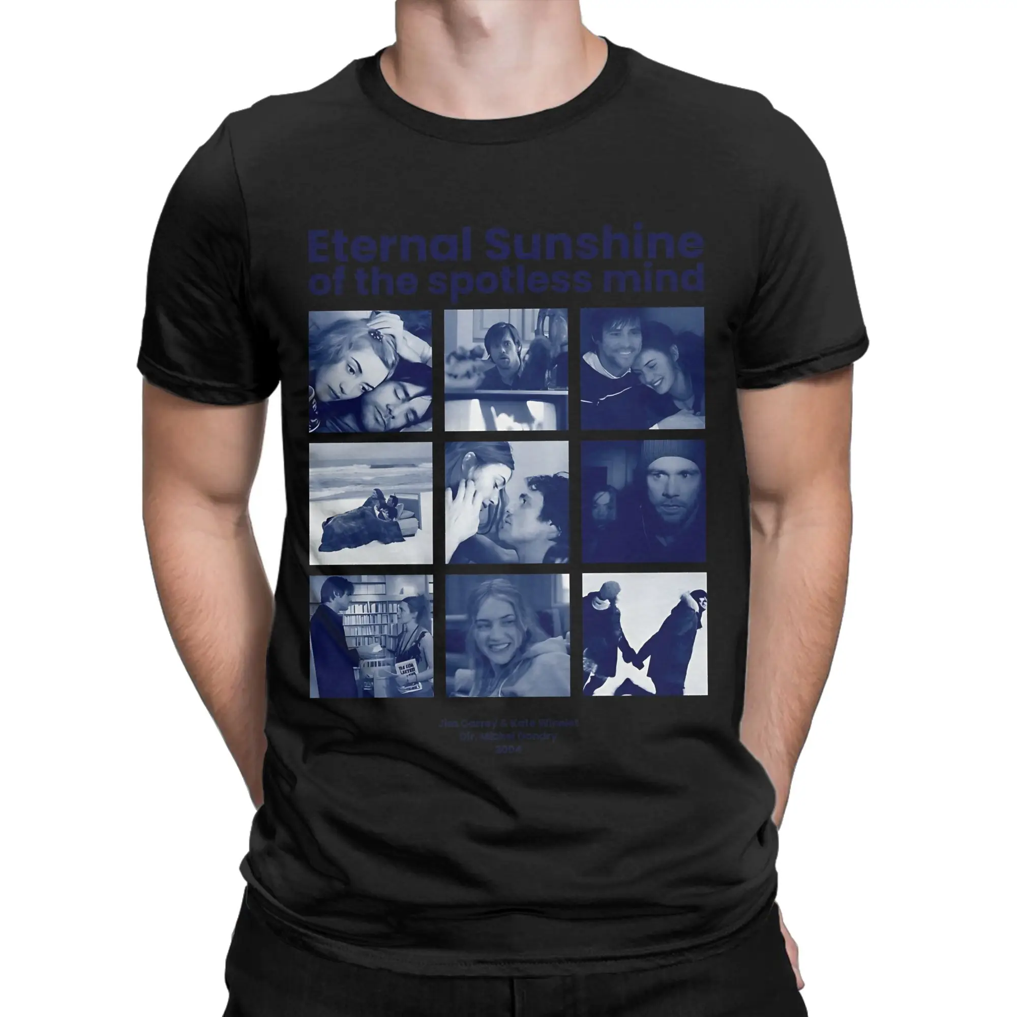 Eternal Sunshine Of The Spotless Mind Pure Cotton T-Shirt For Adult Summer  Vintage T Shirts Tee Shirt Big Size Loose Clothes