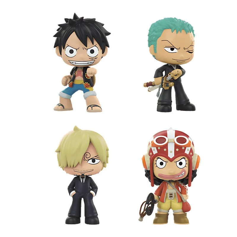 Funko POP Originele EEN STUK Anime Figuur Luffy Zoro Nami Action Figure Speelgoed voor Jongens Meisjes Gift Collectible Model Ornamenten