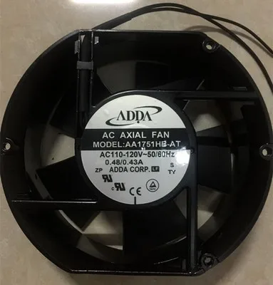 

1 шт. * НОВЫЙ ОРИГИНАЛЬНЫЙ AA1752HB-AT AC110-120V 17251 172*172*51 мм Радиатор охлаждающего вентилятора