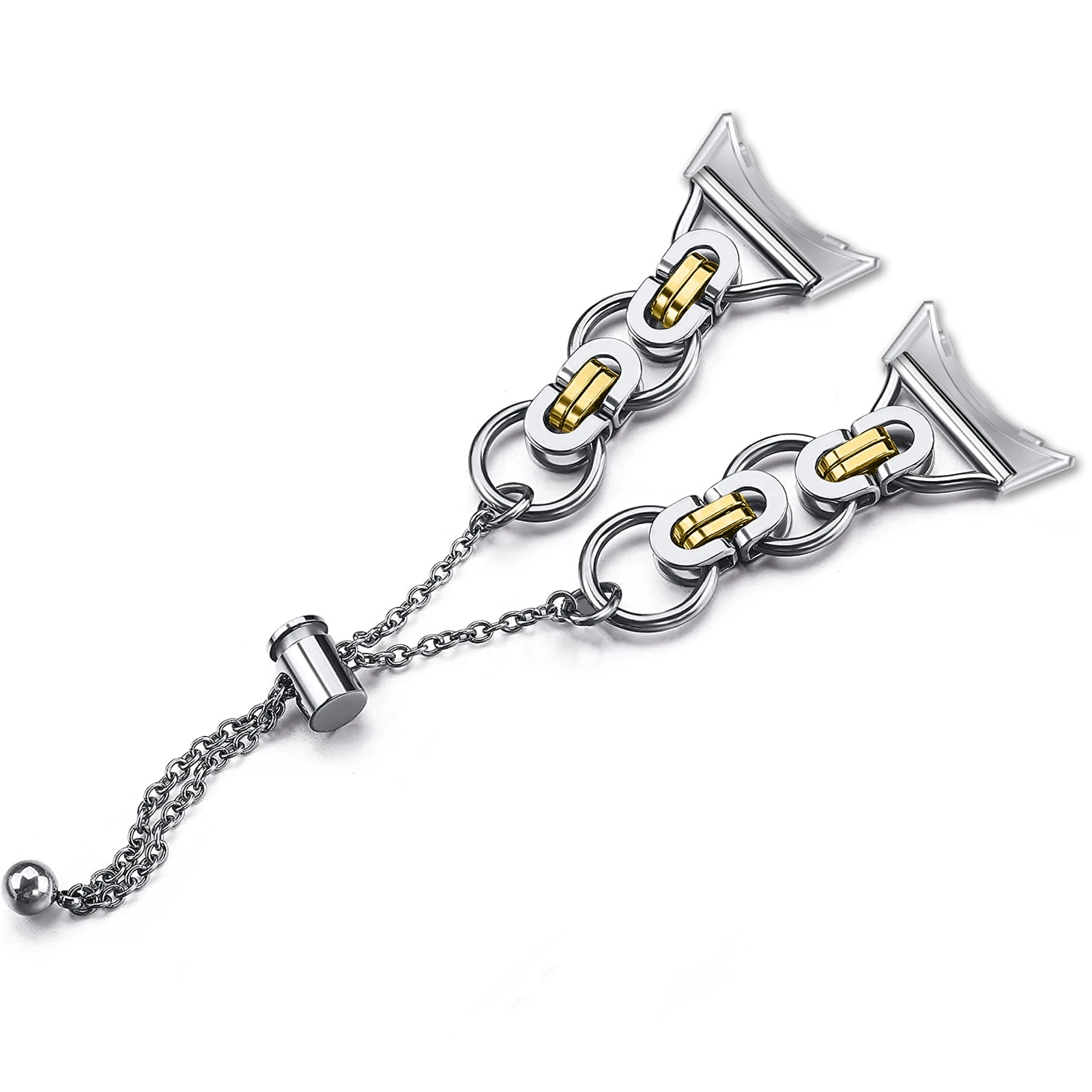 Tali Baja Tahan Karat Tanpa Celah untuk Google Pixel 3 41Mm Gelang Jam Aksesori Jam Tangan Pintar Tali Berlian untuk Pixel 2 1 Tali Jam Tangan