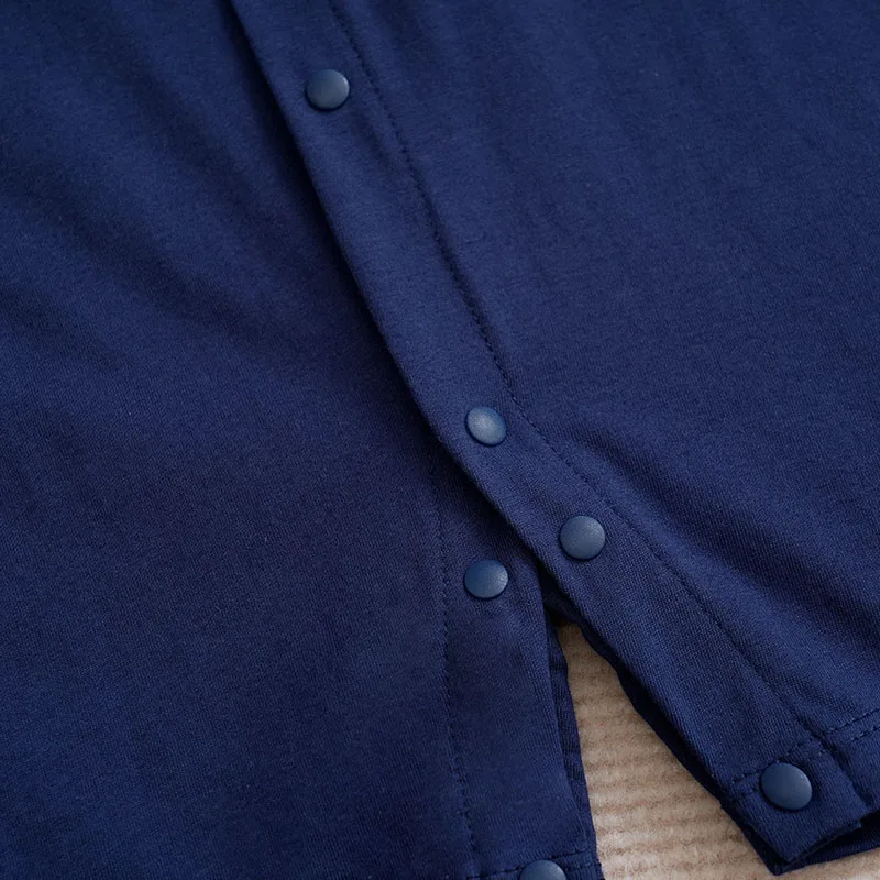 العصرية 100% القطن الطفل نيسيي التلبيب لينة ربطة القوس فيونكة الاسلوب المناسب عادية مريحة محبوك الوليد رومبير البحرية لطيف كول الرضع