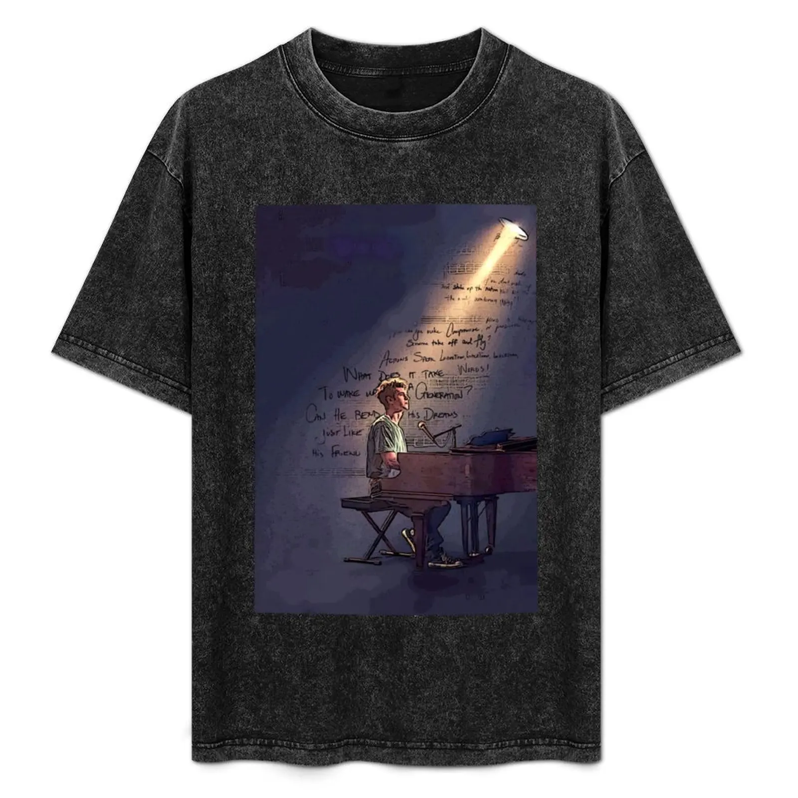 Tick Tick Boom Tshirt -Jonathan Larson 30 90 Musical T-Shirt Casual Everyday Short Sleeve T-Shirt