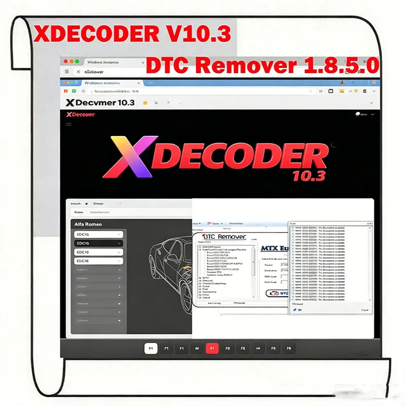 Xdecoder 10.3 with Keygen + DTC Remover 1.8.5.0 Crack DTC OFF Delete Software Full Verison for Hy-undai/V-AG EDC15 EDC16 EDC17