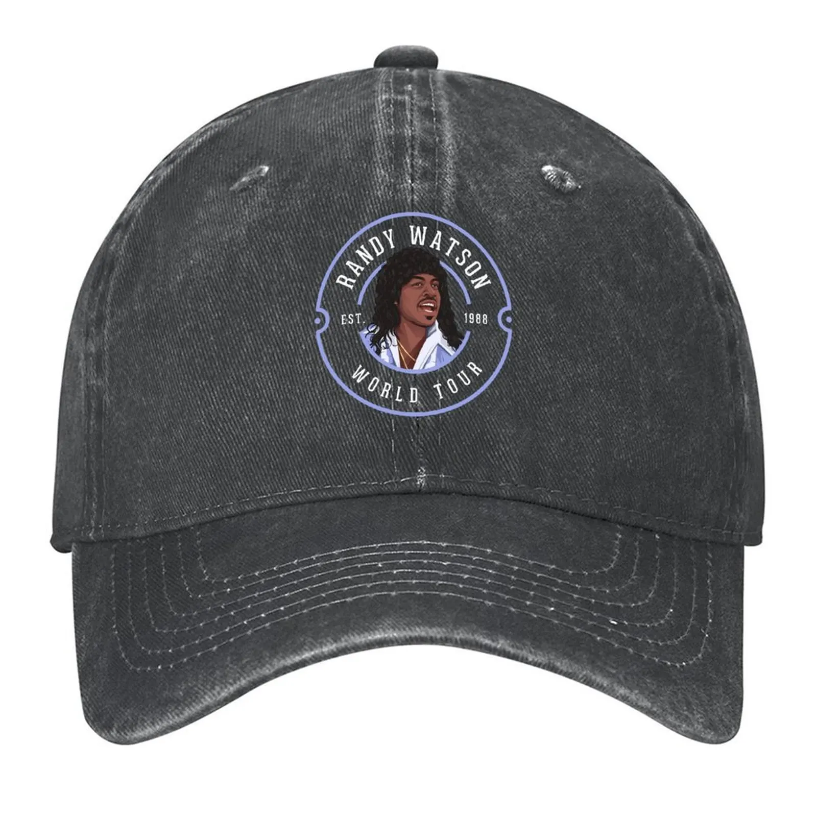 

Randy Watson World Tour - Est. 1988 Baseball Cap Wild Ball Hat sailor cap for men Luxury Brand Fashion Beach Girl Men's