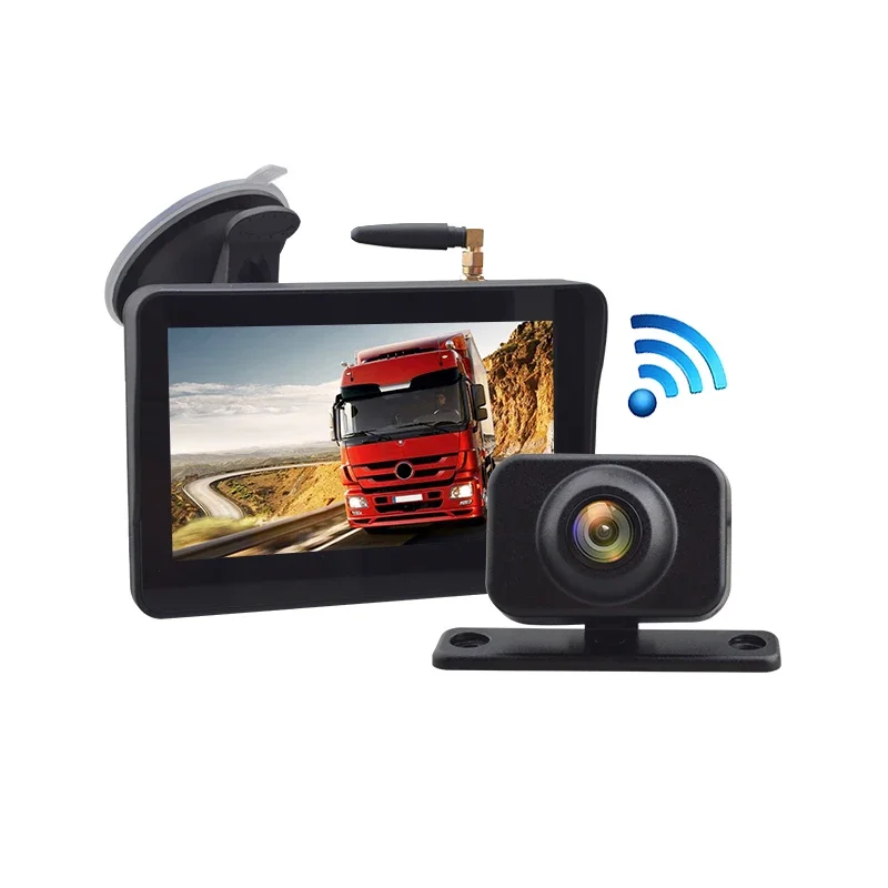 

Popular Hot sell 5inch IPS Monitor Digital Car Reversing Aid Camera Kit