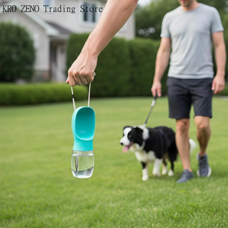 Camping Cooking Bowl - Botol Air Anjing Besar 500ml, Mangkuk