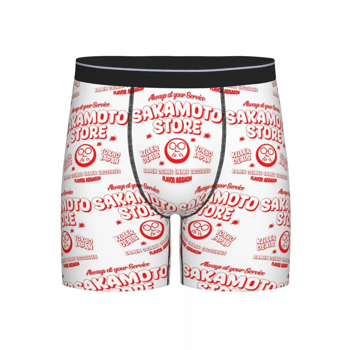 

Long Boxer Underpants Shorts Sakamoto Days STORE Panties Men Comfortable Underwear for Homme Man Boyfriend Gifts