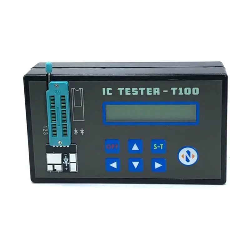 ABYN-LED Integrated Circuit Tester Transistor Tester Circuit IC Chip General For Test Logic Chips 74HC 74LS CD40 45/145