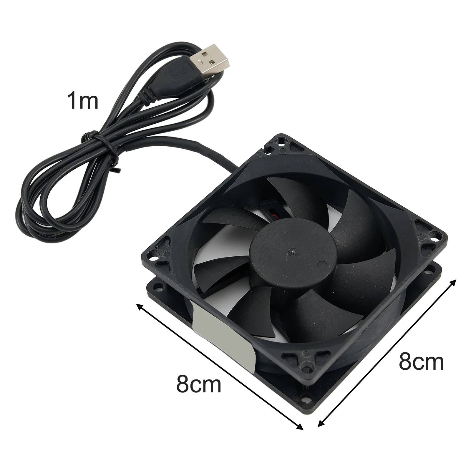

Brand New Cooling Fan With Mesh Cover Fast Cooling Mm Plastic RPM Router Cooling Fan 2.5W Cooler DIY PC Cooler